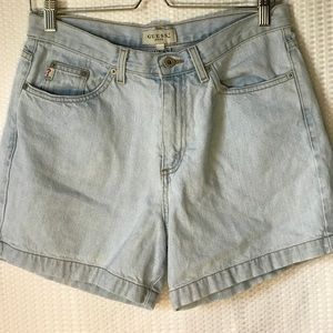 Vintage high waisted Guess Jean shorts
